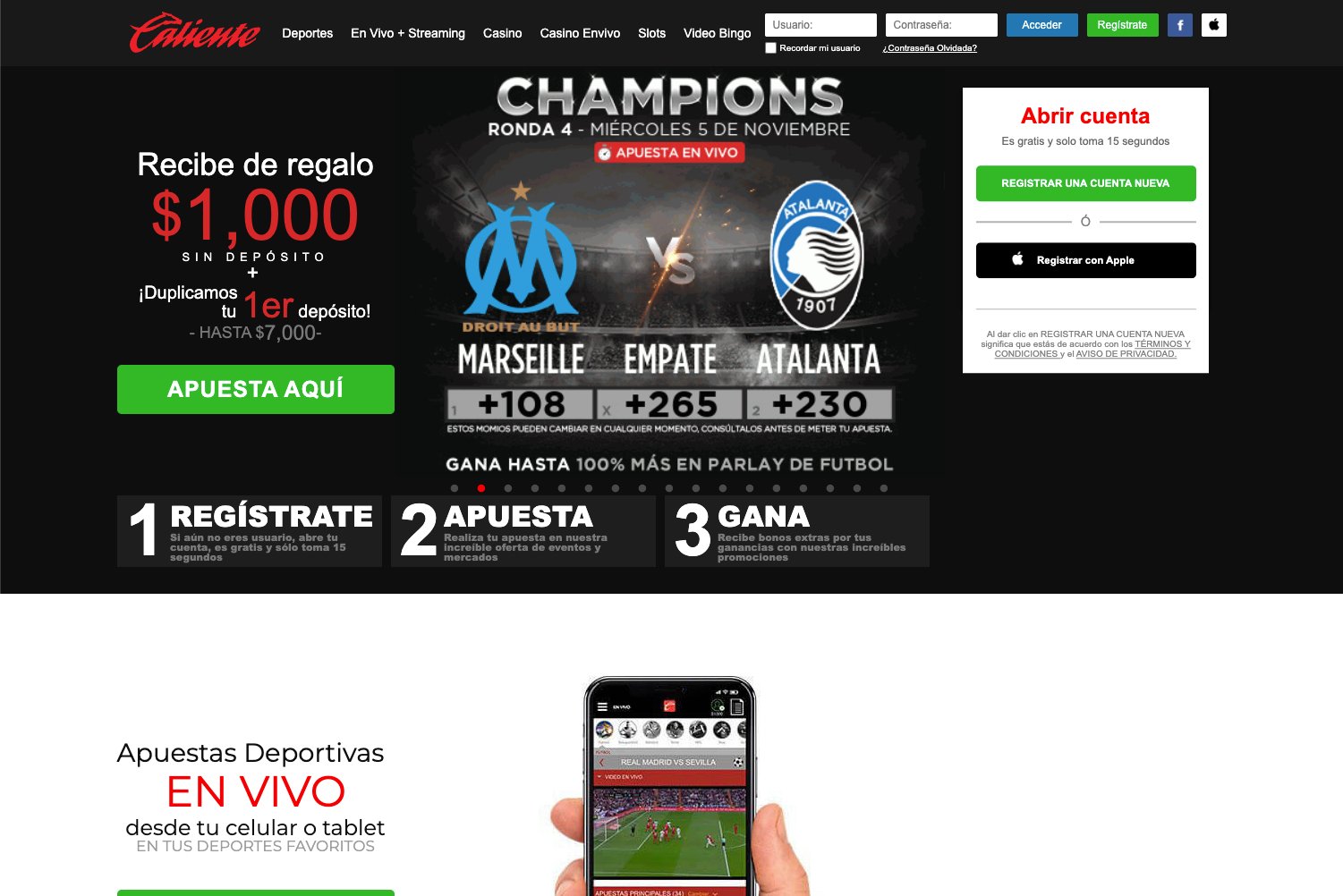 Reseña Completa de Caliente Casino México