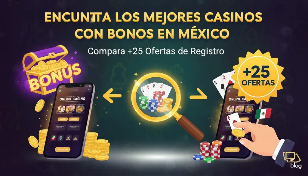 Mejores Casinos con Bonos en México