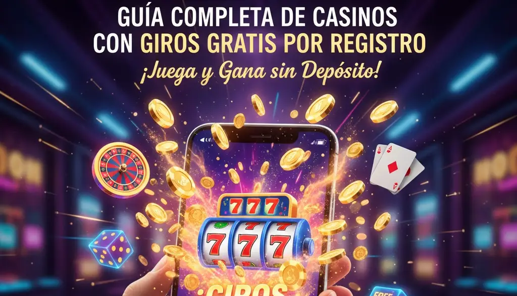 Casinos con Giros Gratis por Registro en México – Guía Completa 2025